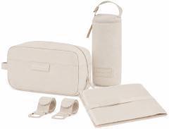 Kapten & Son Wickeltaschenset Sandstone - Beige