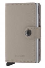 Kreditkartenetui Miniwallet Secrid Crisple Taupe