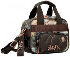 Kurzgrifftasche Anekke Shoen Padded abstrakter Print
