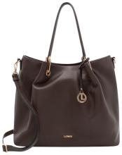 L.Credi Ebony Beuteltasche Chocolate - Dunkelbraun