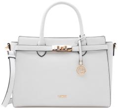 L.Credi Konstanze Kurzgrifftasche Light Gray - Hellgrau