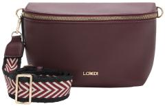 L.Credi Oliana Crossbody Bag Wine - Weinrot