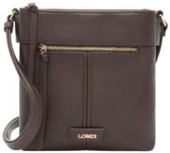 L.Credi Rachida Crossovertasche Chocolate - Braun