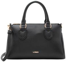 L.Credi Ramea Kurzgrifftasche Schwarz