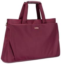 L.Credi Savita Henkeltasche Nylon Cherry Shade - Weinrot