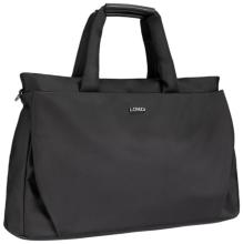 L.Credi Savita Henkeltasche Nylon Schwarz