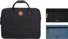 Laptoptasche Cabaia Messenger Berlin schwarz nachhaltig