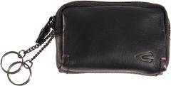 Leather Keycase Salamanca Camel Active schwarz