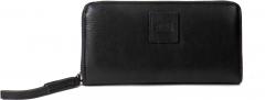 Lederbörse Airy FREDsBRUDER genarbtes Leder Black