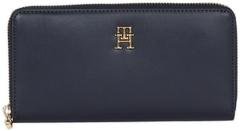 Lederimitat Börse mit glattem Finish Tommy Hilfiger Iconic Space Blue