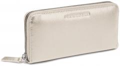 Lederwallet hellbeige Lily Glossy Glanzfinish Les Visionnaires