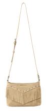 Les Visionnaires Fransentasche Chain Cozy Boho Soft Tan beige