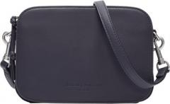 Liebeskind Glattleder Crossovertasche dunkelviolett Luka Taro