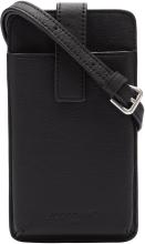 Liebeskind Leder Smartphonetasche Crossover Mobile Pouch Black