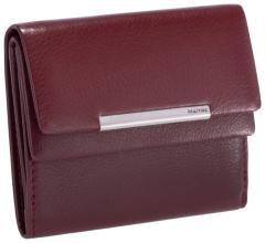 Maitre Minibörse mit Münzfach Deda Belg Dark red