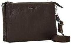 Mandarina Duck Mellow Leather Pochette Umhängetasche Espresso - Braun