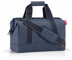 Reisenthel Reisetasche Allrounder M Herringbone Dark Blue