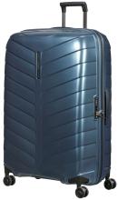 Samsonite Attrix Rollenkoffer Steel Blue Spinner L 75cm
