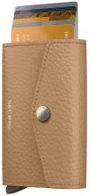 Secrid Envelope Wallet Kartenetui Leder Cappuccino Cashmere - Camel