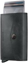 Secrid Envelope Wallet Leder Vintage Black - Schwarz