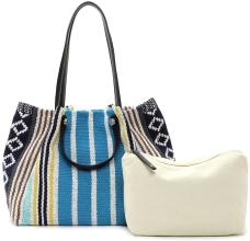 Suri Frey gewebte Sommertasche bunt Blau