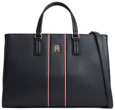 Tommy Hilfiger Daily Satchel Corp Kurzgrifftasche Space Blue - Blau