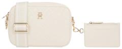 Tommy Hilfiger Distinct Camera Bag Mono Sugarcane - Creme