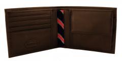 Tommy Hilfiger Eton Geldbörse Leder quer schwarz
