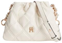 Tommy Hilfiger Feminine Mini Crossover Beuteltasche Soft Cream - Beige