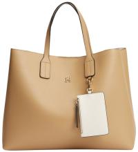 Tommy Hilfiger Icon Satchel Kurzgrifftasche Classic Khaki - Camel
