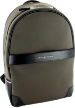 Tommy Hilfiger Männer Rucksack Army Green Nylon Urban