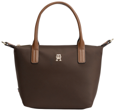 Tommy Hilfiger Popette Mini Tote Kurzgrifftasche Braun