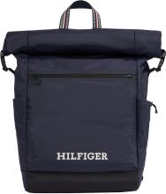 Tommy Hilfiger Rucksack Überschlag Rolltop Men Blau Recycling