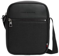 Tommy Hilfiger Woven Mini Reporter Herrentasche Schwarz