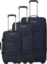 Travelite Bolonia Wheeled Duffle L/M/S Rollenreisetaschen Set 3tlg. Navy - Blau