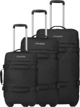 Travelite Bolonia Wheeled Duffle L/M/S Rollenreisetaschen Set 3tlg. Schwarz