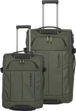 Travelite Briize Rollenreisetasche M/S Kofferset Khaki - Olivgrün