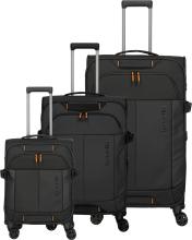 Travelite Briize Trolley L/M/S Kofferset Schwarz