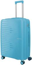 Travelite Pacific Trolley M Koffer Hartschale Light Blue - Blau