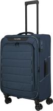 Travelite Skaii Rollenkoffer M Dehnfalte Navy - Blau