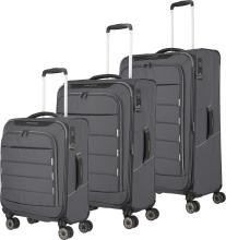 Travelite Skaii Trolley L/M/S Kofferset Gipfelgrau