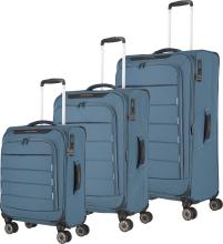 Travelite Skaii Trolley L/M/S Kofferset Panoramablau