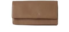 Überschlagbörse FREDsBRUDER Heartbeat smooth toffee Glattleder