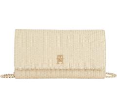 Überschlagtasche Sommer Tommy Hilfiger Kettenriemen Bastoptik