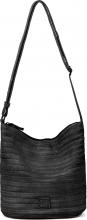 Umhängetasche schwarz Vintage Leder FREDsBRUDER Gürtelinchen