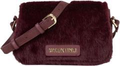Valentino Iceland Überschlagtasche Fell Bordeaux