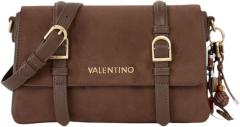 Valentino Winnie Winter Umhängetasche Velours Caffe - Dunkelbraun