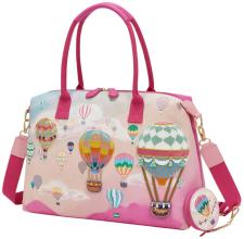 Vendula London Above the Clouds Weekender Shopper Ballon/Pink