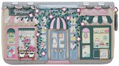 Vendula London Posies and Patisseries Large Ziparound Wallet Longbörse Pastell