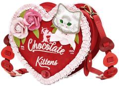 Vendula London The Chocolate Box Heart Bag Crossovertasche Herz Rot